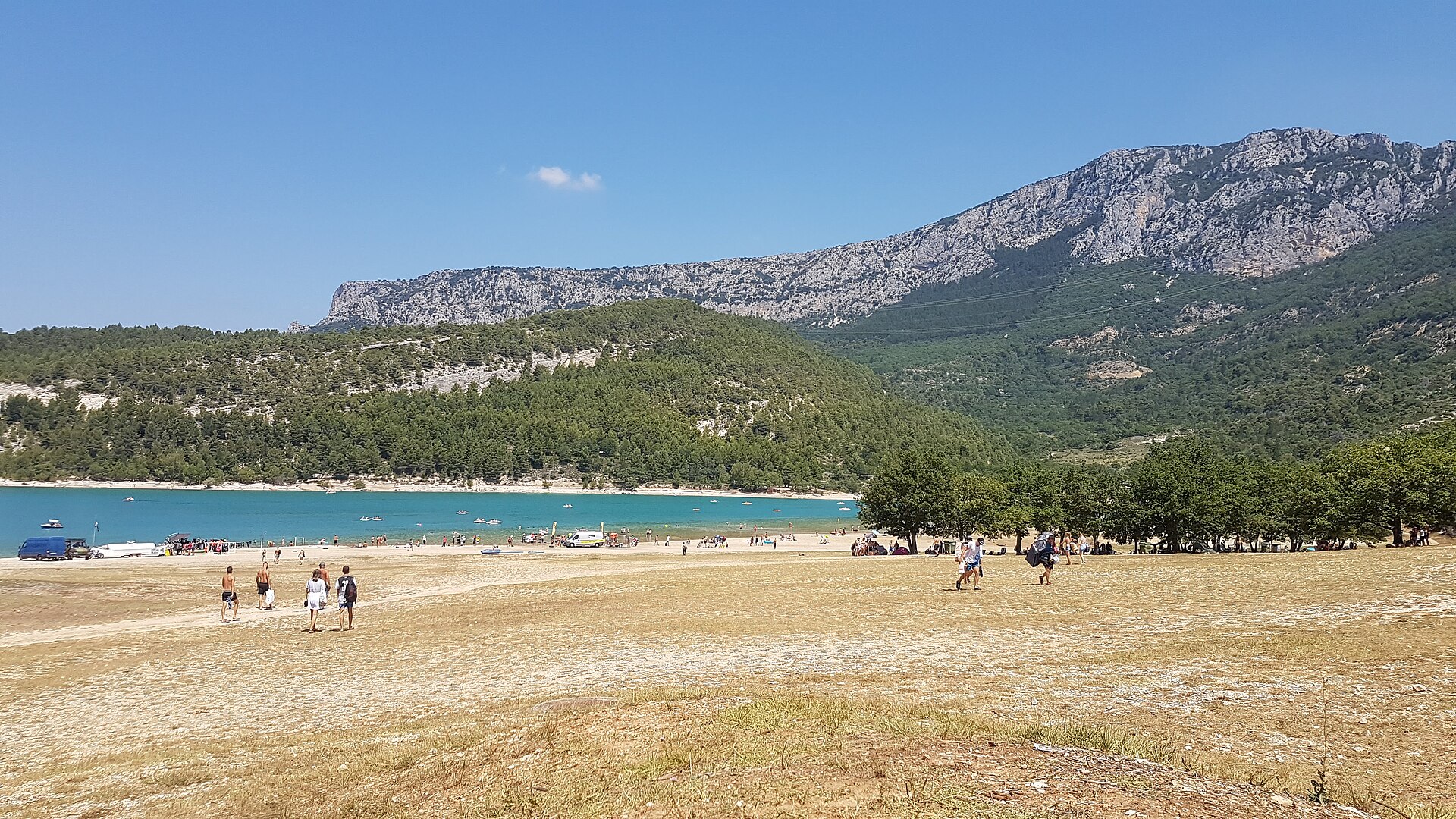 La plage sous Aiguines